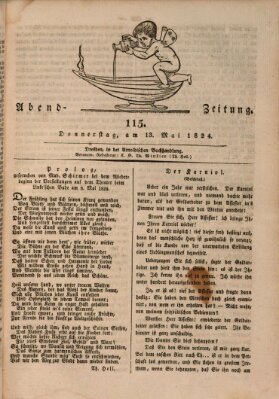 Abend-Zeitung Donnerstag 13. Mai 1824