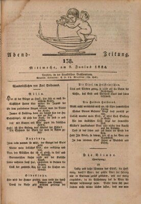 Abend-Zeitung Mittwoch 9. Juni 1824