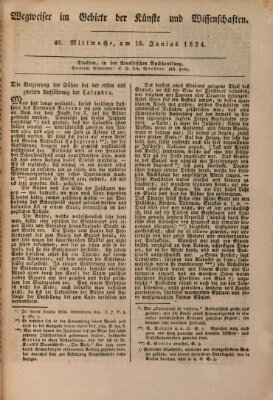 Abend-Zeitung Mittwoch 16. Juni 1824