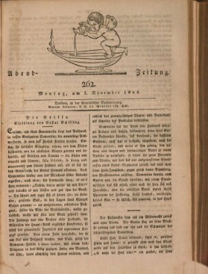 Abend-Zeitung Montag 1. November 1824