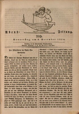 Abend-Zeitung Donnerstag 2. Dezember 1824