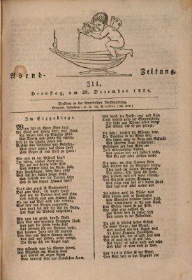 Abend-Zeitung Dienstag 28. Dezember 1824