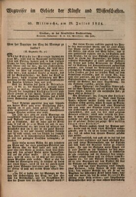 Abend-Zeitung Mittwoch 28. Juli 1824