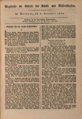 Abend-Zeitung Mittwoch 17. November 1824