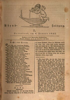 Abend-Zeitung Samstag 8. Januar 1825