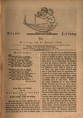 Abend-Zeitung Freitag 28. Januar 1825