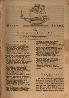 Abend-Zeitung Freitag 11. Februar 1825