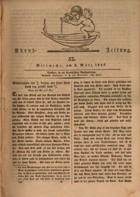 Abend-Zeitung Mittwoch 2. März 1825