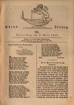 Abend-Zeitung Donnerstag 17. März 1825