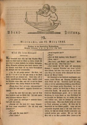 Abend-Zeitung Mittwoch 30. März 1825