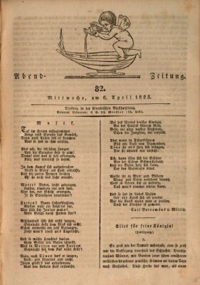 Abend-Zeitung Mittwoch 6. April 1825