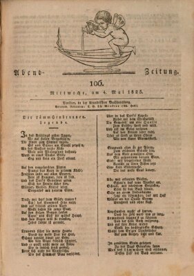 Abend-Zeitung Mittwoch 4. Mai 1825