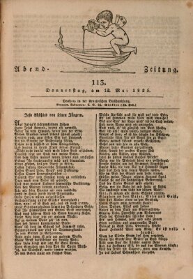 Abend-Zeitung Donnerstag 12. Mai 1825