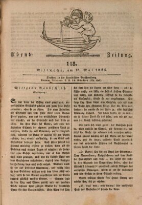 Abend-Zeitung Mittwoch 18. Mai 1825