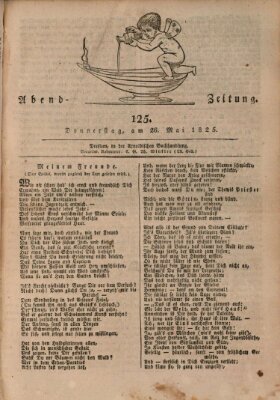 Abend-Zeitung Donnerstag 26. Mai 1825