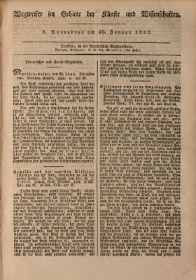 Abend-Zeitung Samstag 29. Januar 1825