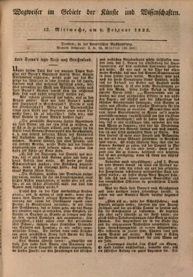 Abend-Zeitung Mittwoch 9. Februar 1825