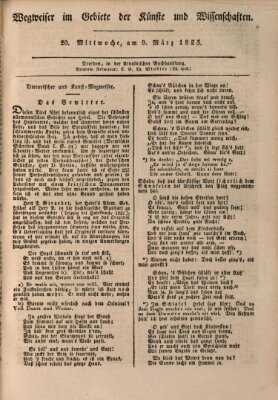 Abend-Zeitung Mittwoch 9. März 1825