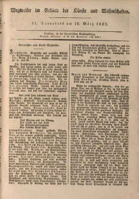 Abend-Zeitung Samstag 12. März 1825