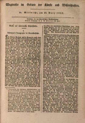 Abend-Zeitung Mittwoch 23. März 1825