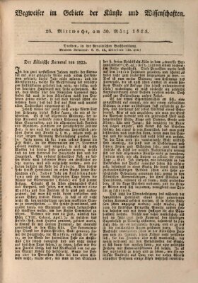 Abend-Zeitung Mittwoch 30. März 1825