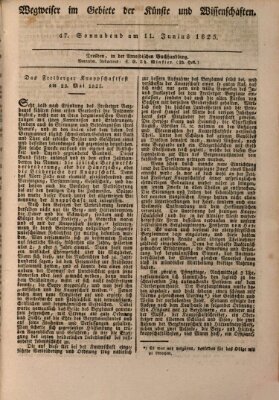 Abend-Zeitung Samstag 11. Juni 1825