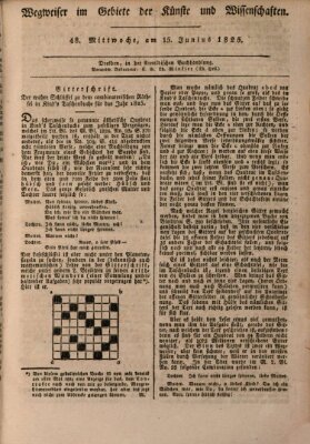 Abend-Zeitung Mittwoch 15. Juni 1825