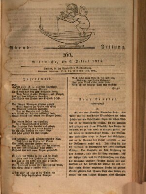 Abend-Zeitung Mittwoch 6. Juli 1825