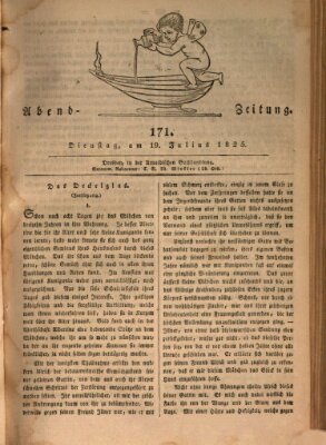 Abend-Zeitung Dienstag 19. Juli 1825