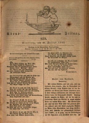 Abend-Zeitung Freitag 29. Juli 1825