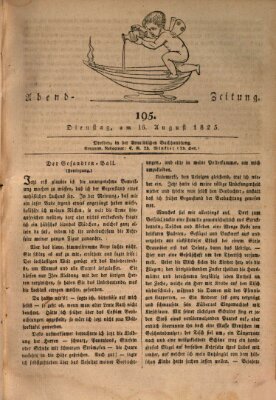 Abend-Zeitung Dienstag 16. August 1825