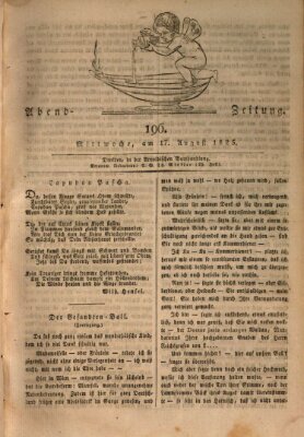 Abend-Zeitung Mittwoch 17. August 1825