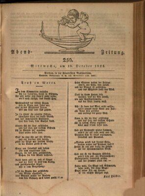 Abend-Zeitung Mittwoch 19. Oktober 1825