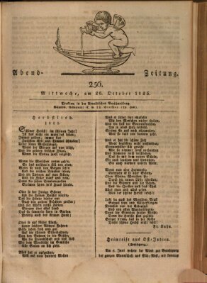 Abend-Zeitung Mittwoch 26. Oktober 1825