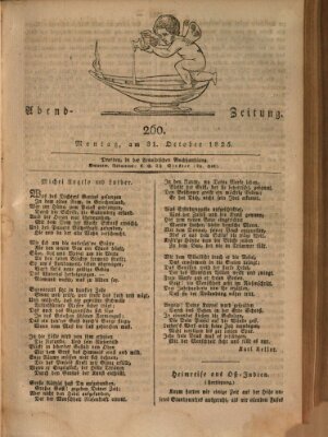 Abend-Zeitung Montag 31. Oktober 1825