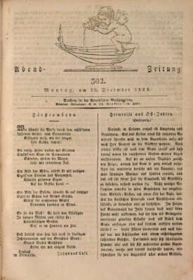 Abend-Zeitung Montag 19. Dezember 1825