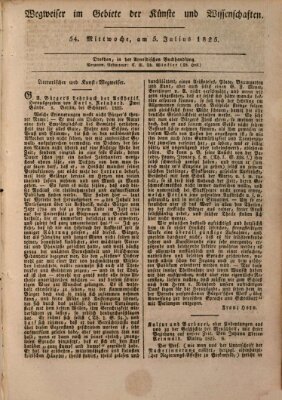 Abend-Zeitung Dienstag 5. Juli 1825