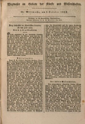 Abend-Zeitung Mittwoch 5. Oktober 1825