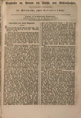 Abend-Zeitung Mittwoch 9. November 1825