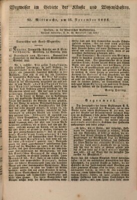 Abend-Zeitung Mittwoch 16. November 1825