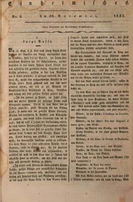 Abend-Zeitung Mittwoch 30. November 1825