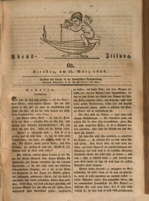 Abend-Zeitung Dienstag 21. März 1826