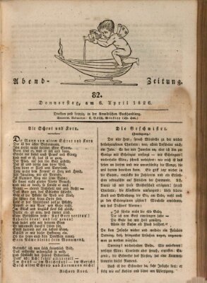 Abend-Zeitung Donnerstag 6. April 1826