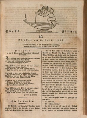 Abend-Zeitung Dienstag 11. April 1826