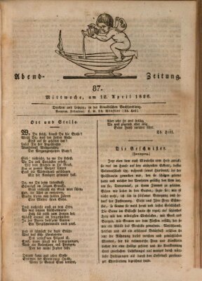 Abend-Zeitung Mittwoch 12. April 1826