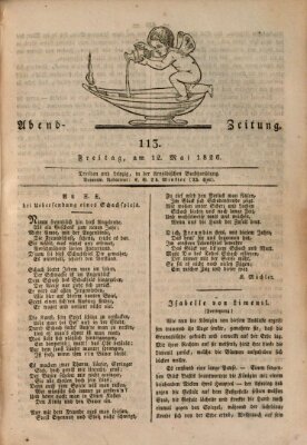 Abend-Zeitung Freitag 12. Mai 1826