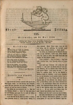 Abend-Zeitung Mittwoch 24. Mai 1826