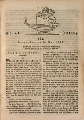 Abend-Zeitung Donnerstag 25. Mai 1826