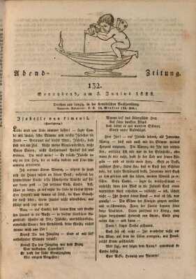 Abend-Zeitung Samstag 3. Juni 1826