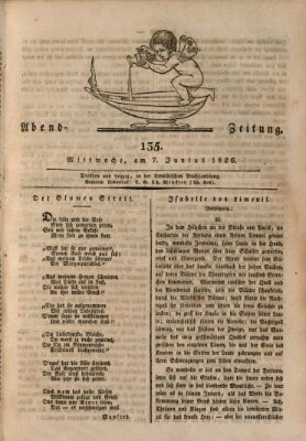 Abend-Zeitung Mittwoch 7. Juni 1826